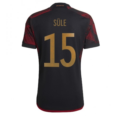Tyskland Niklas Sule #15 Udebanetrøje VM 2022 Kort ærmer